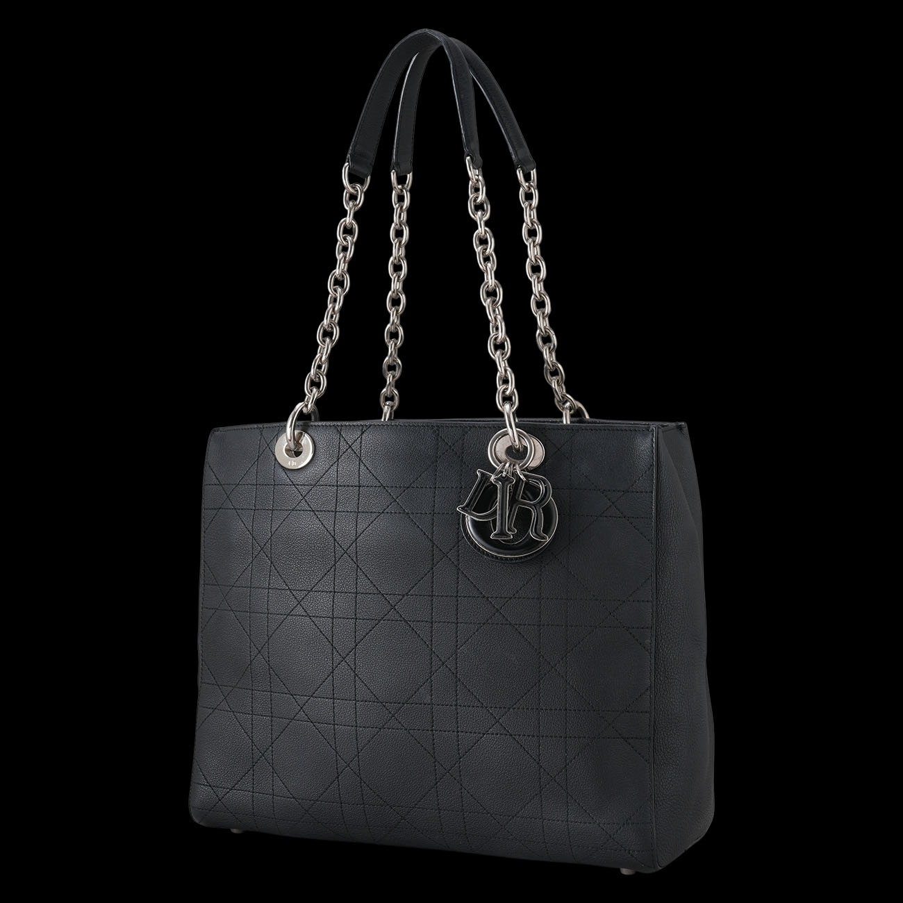 CHRISTIAN DIOR(USED)디올 까나쥬 토트백